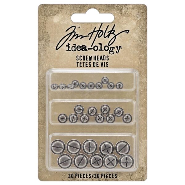 Tim Holtz embellissements tête de vis