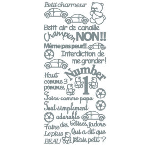 Peel Off Stickers - Petit Charmeur