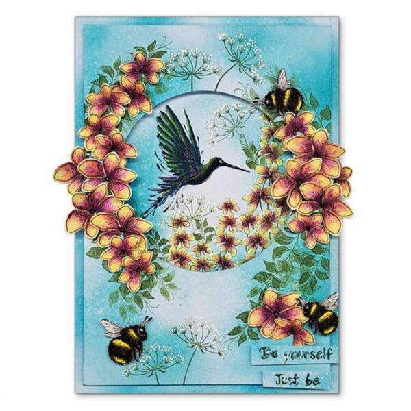 Lavinia Hummingbird Small Stamp