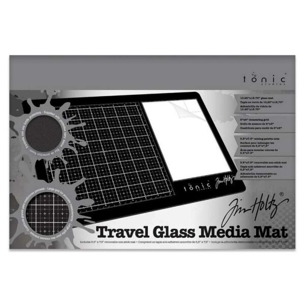 Tim Holtz Glass media mat de Voyage