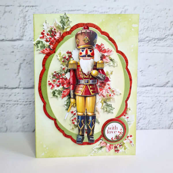 Katy Sue Die Cut Decoupage – Nutcracker & Holly