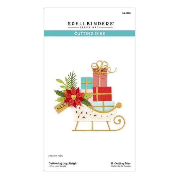 Spellbinders Materice de découpe Traineaux de Noël