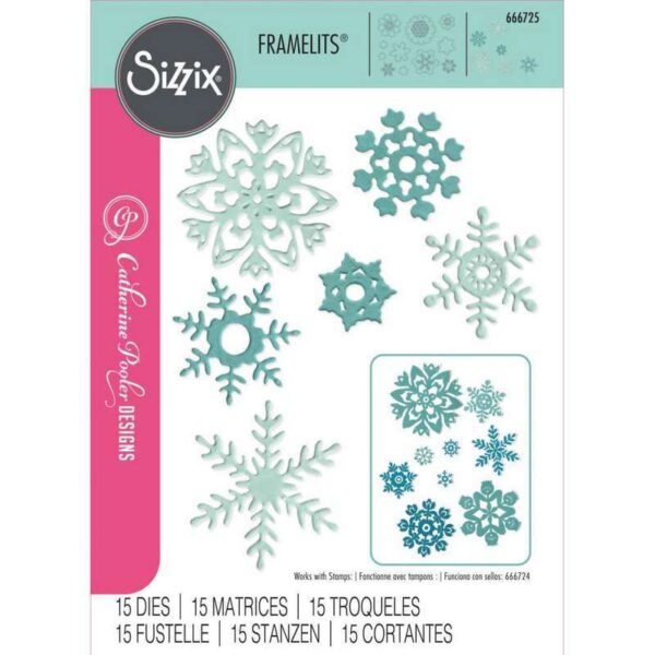 Sizzix matrices de découpes Flocons