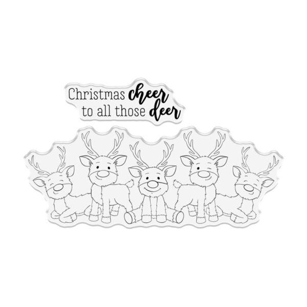 Crafter's Companion Stamp & Dies - Reindeers