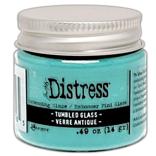 Tim Holtz Distress Embossing Glaze Tumbled Glass