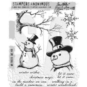 Étampe Tim Holtz Mr. Frostie