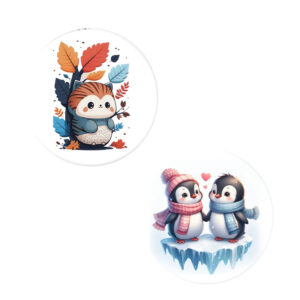 Badges Herazz Animaux adorables