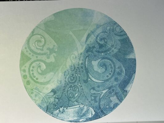 Tutoriel Technique Gel Press et Stencil