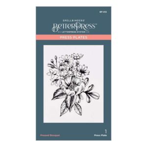 Spellbinders BetterPress Plaque Bouquet