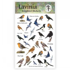 Lavinia Autocollants oiseaux Chanteurs