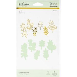 Spellbinders Glimmer Hot Foil Plate & Dies Foliage