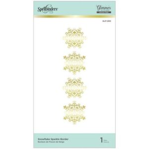 Spellbinders Glimmer Hot Foil Bordure Flocons