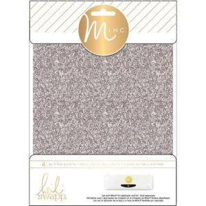 Minc Papier Glitter argent