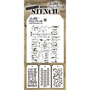 Tim Holtz Ensemble Mini Stencil 31