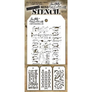 Tim Holtz Ensemble Mini Stencil 23