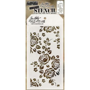 Tim Holtz Stencil Roses