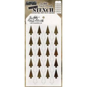 Tim Holtz Stencil Shifter Tree