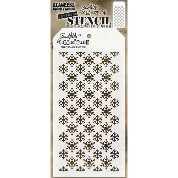 Tim Holtz Stencil Flurries