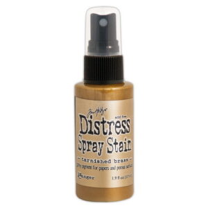 Tim Holtz Distress Spray Stain Tarnished Brass